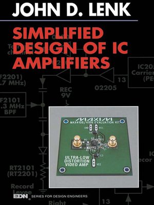 cover image of Simplified Design of IC Amplifiers